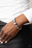 Paparazzi "Bead Creed" Silver Bracelet Paparazzi Jewelry