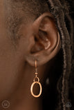 Paparazzi "90s Nostalgia" Copper Choker Necklace & Earring Set Paparazzi Jewelry
