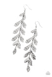 Paparazzi "Lead From the FROND" Silver Earrings Paparazzi Jewelry