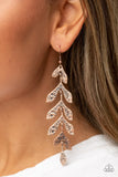Paparazzi "Lead From the FROND" Copper Earrings Paparazzi Jewelry