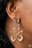 Paparazzi "Flamboyant Flutter" Multi Post Earrings Paparazzi Jewelry