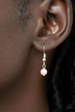Paparazzi "Pop It and LOCKET" Pink Necklace & Earring Set Paparazzi Jewelry