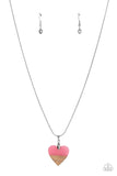 Paparazzi "You Complete Me" Pink Necklace & Earring Set Paparazzi Jewelry
