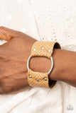 Paparazzi "Aspiring Adventurist" Brown Wrap Bracelet Paparazzi Jewelry