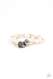 Paparazzi "Love You to Pieces" White Bracelet Paparazzi Jewelry