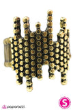 Paparazzi "Shock Wave" Brass Ring Paparazzi Jewelry