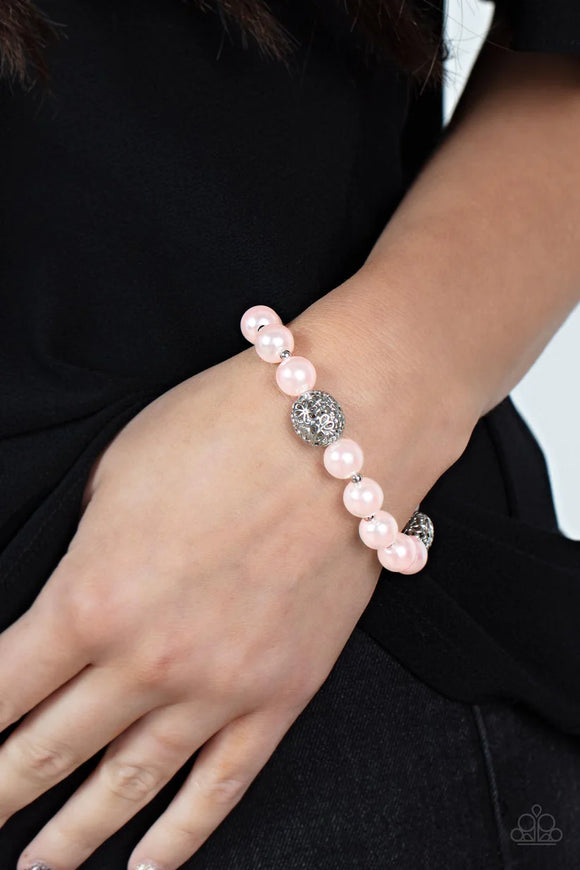 Rollin In Rhinestones - Pink Paparazzi Bracelet – jemtastic jewelry