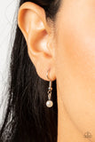 Paparazzi "Daintily Dapper" White Choker Necklace & Earring Set Paparazzi Jewelry