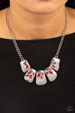 Paparazzi "Jubilee Jingle" Red Necklace & Earring Set Paparazzi Jewelry