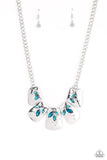 Paparazzi "Jubilee Jingle" Blue Necklace & Earring Set Paparazzi Jewelry