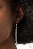 Paparazzi "Completely Crushed" Purple Necklace & Earring Set Paparazzi Jewelry