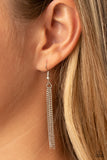 Paparazzi "Completely Crushed" Blue Necklace & Earring Set Paparazzi Jewelry