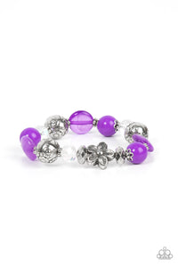 Paparazzi "Pretty Persuasion" Purple Bracelet Paparazzi Jewelry