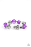 Paparazzi "Pretty Persuasion" Purple Bracelet Paparazzi Jewelry