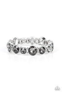 Paparazzi "Twinkling Tease" Silver Bracelet Paparazzi Jewelry