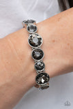 Paparazzi "Twinkling Tease" Silver Bracelet Paparazzi Jewelry