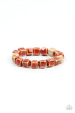Paparazzi "Glaze Craze" Red Bracelet Paparazzi Jewelry