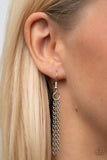 Paparazzi "Wild Bunch Flair" Blue Lanyard Necklace & Earring Set Paparazzi Jewelry