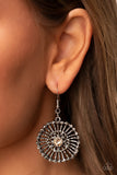 Paparazzi "Tangible Twinkle" Brown Earrings Paparazzi Jewelry