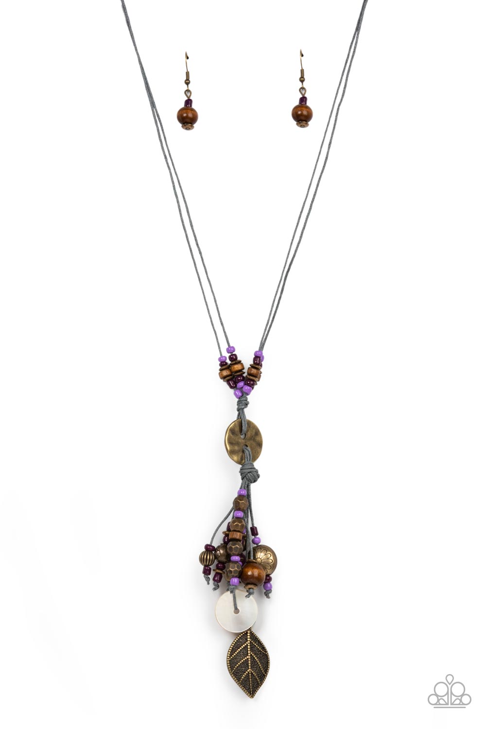 LUCKY JEWELLERY Back Meenakari 18k Gold Plated Purple Color Tika Earring  Combo Uncut Big Faux Kundan Choker Necklace set (796-J5SK-1811-P)