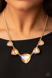 Paparazzi "Cosmic Constellations" Gold Necklace & Earring Set Paparazzi Jewelry