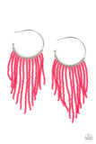 Paparazzi "Saguaro Breeze" Pink Earrings Paparazzi Jewelry