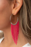 Paparazzi "Saguaro Breeze" Pink Earrings Paparazzi Jewelry