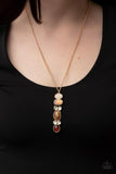 Paparazzi "Totem Treasure" Brown Necklace & Earring Set Paparazzi Jewelry