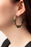 Paparazzi "Growth Spurt" Green Earrings Paparazzi Jewelry