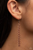 Paparazzi "Reimagined Romance" Copper Necklace & Earring Set Paparazzi Jewelry