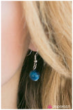 Paparazzi "Rockstar Status" Blue Necklace & Earring Set Paparazzi Jewelry