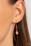 Paparazzi "Illustrious Icon" Copper Necklace & Earring Set Paparazzi Jewelry