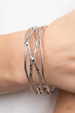 Paparazzi "A Narrow ESCAPADE" Silver Bracelet Paparazzi Jewelry