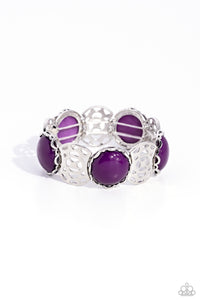 Paparazzi "Ethereal Excursion" Purple Bracelet Paparazzi Jewelry