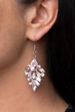 Paparazzi "Stellar-escent Elegance" Pink Earrings Paparazzi Jewelry