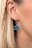 Paparazzi "PRIMROSE and Pretty" Blue Necklace & Earring Set Paparazzi Jewelry