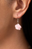 Paparazzi "PRIMROSE and Pretty" Pink Necklace & Earring Set Paparazzi Jewelry