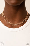 Paparazzi "Monochromatic Magic" Rose Gold Choker Necklace & Earring Set Paparazzi Jewelry