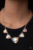 Paparazzi "Cosmic Constellations" Copper Necklace & Earring Set Paparazzi Jewelry