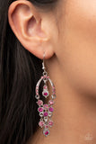 Paparazzi "Sophisticated Starlet" Pink Earrings Paparazzi Jewelry