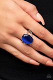 Paparazzi "Enchantingly Everglades" Blue Ring Paparazzi Jewelry