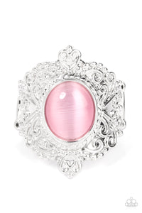 Paparazzi "Delightfully Dreamy" Pink Ring Paparazzi Jewelry