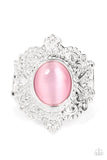 Paparazzi "Delightfully Dreamy" Pink Ring Paparazzi Jewelry