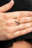 Paparazzi "Stellar Shores" Orange Ring Paparazzi Jewelry