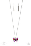 Paparazzi "The Social Butterfly Effect" Multi 185XX Exclusive Necklace & Earring Set Paparazzi Jewelry