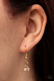 Paparazzi "Mini MVP" Gold Choker Necklace & Earring Set Paparazzi Jewelry
