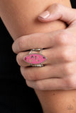 Paparazzi "Oceanic Odyssey" Pink Ring Paparazzi Jewelry