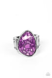 Paparazzi "Earth Hearth" Purple Ring Paparazzi Jewelry