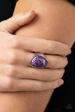 Paparazzi "Earth Hearth" Purple Ring Paparazzi Jewelry