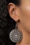 Paparazzi "Spellbinding Botanicals" White Earrings Paparazzi Jewelry